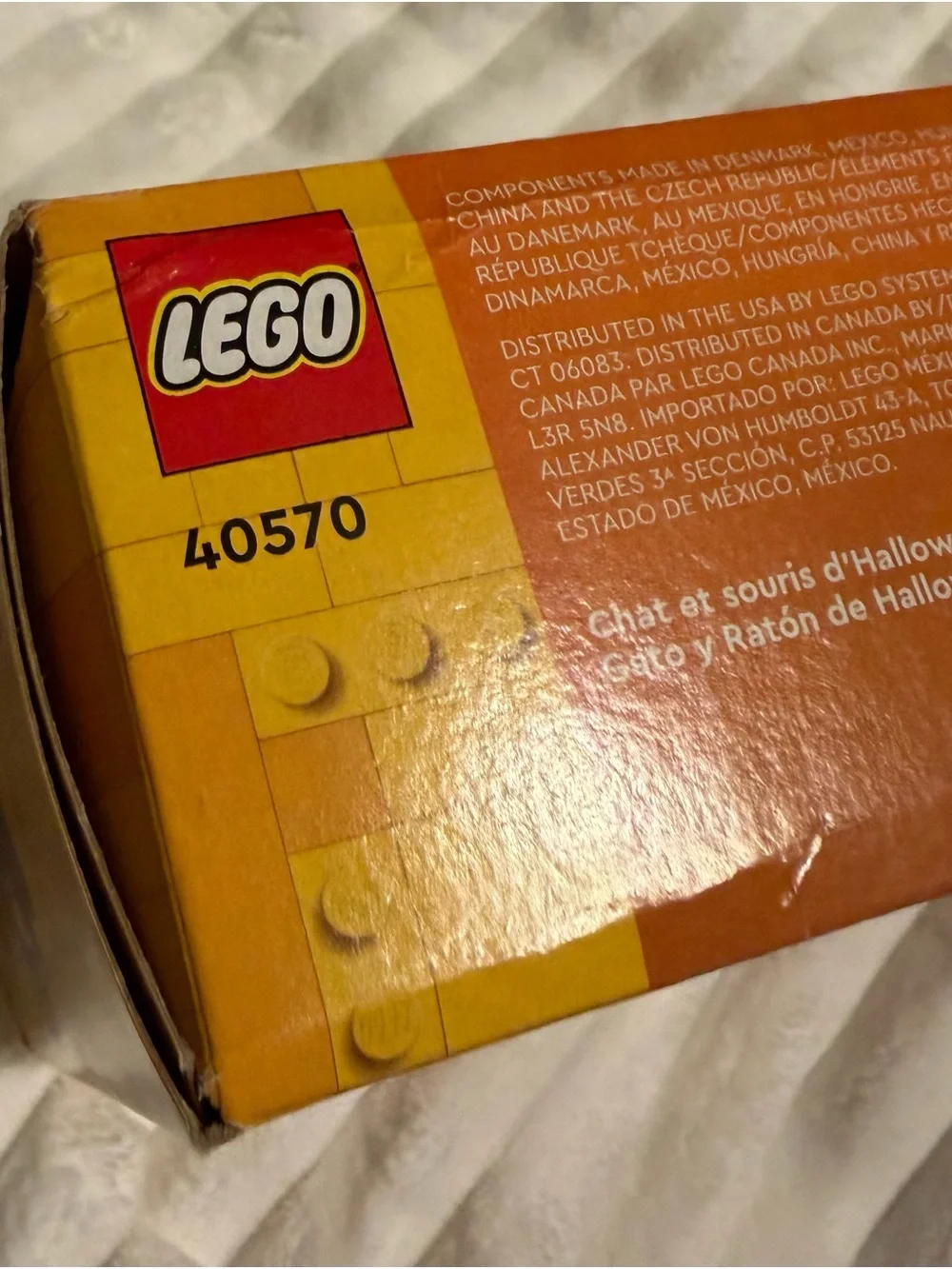 40570 LEGO Black Cat and Orange Pumpkin Fall Display